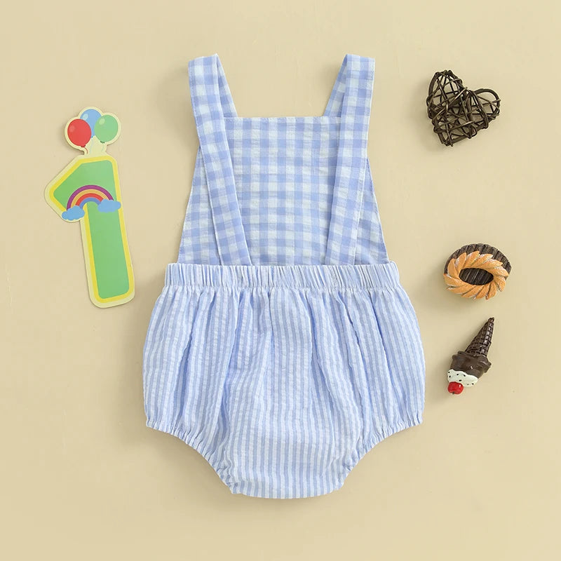 Baby Boys Birthday Romper