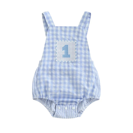 Baby Boys Birthday Romper